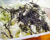 キャベツ(白菜)の塩昆布サラダ作り方2写真