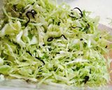 キャベツ(白菜)の塩昆布サラダ作り方3写真