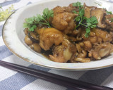 簡単で絶品♡鶏手羽元ときのこの甘辛煮込み作り方6写真