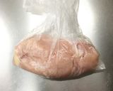 鶏胸肉の大葉チーズ挟み焼き作り方4写真