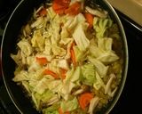マカロニと野菜のペペロンチーノあえ☆作り方1写真