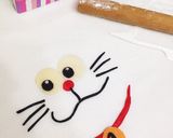 ドラえもんのキャラケーキ作り方4写真
