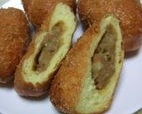 パン生地もカレー味のカレーパン作り方6写真