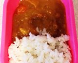 ご飯をポン♡漏れ知らずなカレーライス弁当作り方1写真