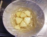 お弁当に！塩水を使わず変色しないリンゴ♪作り方2写真