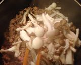 しめじと豆腐と豚ひき肉作り方2写真