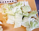 ざく切りキャベツの炒飯♪作り方2写真