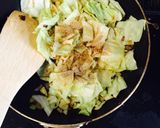 ざく切りキャベツの炒飯♪作り方8写真