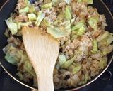 ざく切りキャベツの炒飯♪作り方10写真