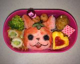 妖怪ウォッチイチゴニャン キャラ弁簡単作り方6写真