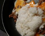 忙しい朝の５分で納豆炒飯 by千風作り方1写真