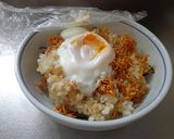 最速の卵のせチキンライス（レンジ使用）作り方8写真