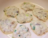 うま味たっぷり♪長芋入りいかのお好み焼き作り方5写真