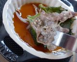 ストウブでもやし・れんこん・大葉豚肉蒸し作り方5写真