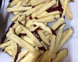 揚げない☆キャラメル味の大学いも♬作り方1写真