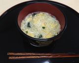 簡単たまごスープうーめん作り方3写真