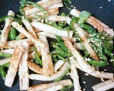 お弁当に♡竹輪とピーマンのきんぴら作り方3写真