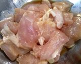 鶏肉野菜の甘酢漬け作り方1写真