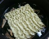 うど入り、ヒラタケとワカメだしの即席麺作り方5写真