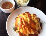 大人気☆簡単ふわとろチキンオムライス作り方9写真
