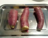 柚子蜜入りスイートポテト作り方1写真
