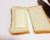 *離乳食 手づかみ*簡単チーズサンド♪作り方2写真