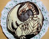 ブルーアイズのザッハトルテケーキ作り方10写真