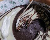 ブルーアイズのザッハトルテケーキ作り方13写真