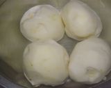 じゃがいもと鶏皮の煮込み作り方1写真