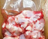 白菜と鶏肉(鶏手羽元)の簡単麻婆鍋作り方1写真