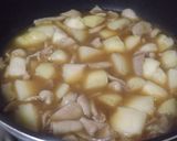 じゃがいもと鶏皮の煮込み作り方6写真