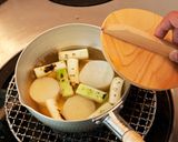 ネギのあんかけ長芋と紅鮭のリエット作り方3写真