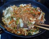 切干だいこんのソース炒め作り方5写真