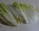 斜め切り白菜を白菜で巻いて豚肉でも巻く作り方2写真