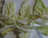 斜め切り白菜を白菜で巻いて豚肉でも巻く作り方4写真