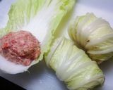 和風ロール白菜♡ミルク味噌スープ作り方4写真