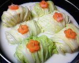 和風ロール白菜♡ミルク味噌スープ作り方7写真