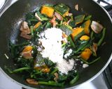 ほうれん草　ベーコンの　クリーム煮♡　　作り方6写真