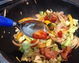 ＊鶏肉とお野菜のドライトマトバジル炒め＊作り方8写真