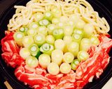 豚バラと白ネギdeスタンディング鍋作り方4写真
