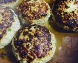 豆腐でヘルシー♬基本の和風ハンバーグ作り方6写真