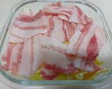 レンチン❢ 豚バラきゃべつ濃厚胡麻だれ作り方2写真