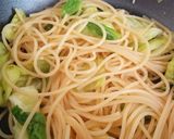 たらことキャベツのパスタ作り方7写真