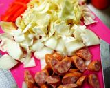 ウインナーto野菜たっぷりnoお味噌汁♪作り方2写真