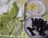 春雨と白菜のみそ味マーボー炒め煮作り方4写真