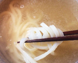 まぢうま！！簡単 梅 とろろ昆布 うどん作り方1写真