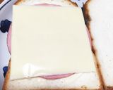 チーズバーガーみたいなトーストサンド作り方1写真