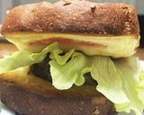 チーズバーガーみたいなトーストサンド作り方3写真