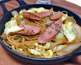 昔懐かし～喫茶店の焼きそば風スパゲッティ作り方13写真