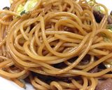 昔懐かし～喫茶店の焼きそば風スパゲッティ作り方12写真